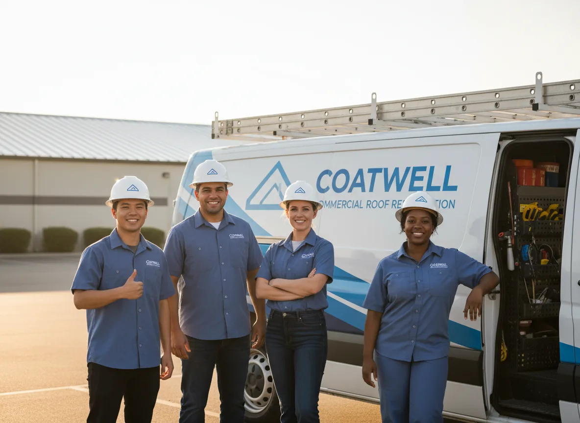 Commercial roof coating company in Glendale, CA